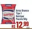 Max Atacadista Nutripar - arroz branco tipo 1 oferta