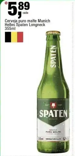 Frangolândia Cerveja puro malte Munich Helles Spaten Longneck oferta