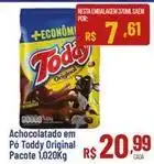 Max Atacadista Toddy - achocolatado em po original oferta
