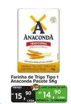 Max Atacadista Anaconda - farinha de trigo tipo 1 oferta