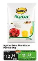 Max Atacadista Globo - açúcar extra fino oferta