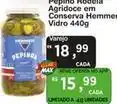 Max Atacadista Hemmer - pepino rodela agridoce em conserva oferta
