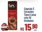 Max Atacadista Chocolatto - cápsula 3 corações tipos caixa com 10 unidades oferta