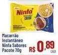 Max Atacadista Ninfa - macarrão instantâneo oferta