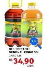 Assaí Atacadista Pinho sol - desinfetante original oferta