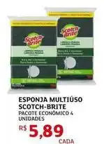 Assaí Atacadista Scotch brite - esponja multiuso oferta