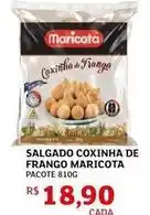 Assaí Atacadista Maricota - salgado coxinha de frango oferta