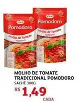 Assaí Atacadista Cica - molho de tomate tradicional pomodoro oferta