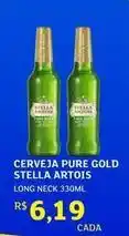 Assaí Atacadista Stella - cerveja pure gold artois oferta
