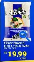 Assaí Atacadista Pacote - arroz branco tipo 1 tio oferta