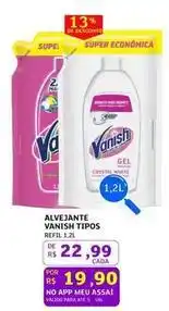 Assaí Atacadista Vanish - alvejante tipos oferta