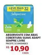 Assaí Atacadista Leve - absorvente com abas cobertura suave adapt sempre livre oferta