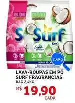 Assaí Atacadista Surf - lava-roupas em po fragrâncias oferta