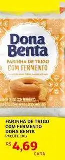 Assaí Atacadista Dona benta - farinha de trigo com fermento oferta