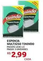 Assaí Atacadista Leve - esponja multiuso oferta