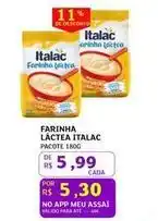 Assaí Atacadista Italac - farinha lactea oferta