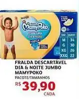 Assaí Atacadista Mamypoko - fralda descartável dia & noite jumbo oferta