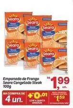 Fort Atacadista Seara - empanado de frango congelado steak oferta