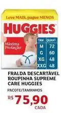 Assaí Atacadista Huggies - fralda descartável roupinha supreme care oferta