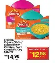 Fort Atacadista Seara - fricasse/feijoada/caldo/escondidinho/congelado oferta