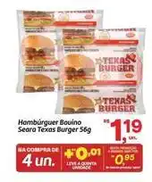 Fort Atacadista Seara - hambúrguer bovino oferta