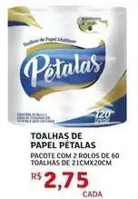 Assaí Atacadista Pétala - toalhas de papel oferta