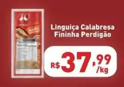 Supermercados Pague Menos Linguiça Calabresa Fininha Perdigão oferta