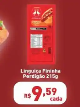 Supermercados Pague Menos Linguiça Fininha Perdigão oferta
