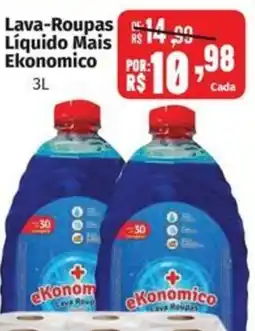 Supermercados Mateus Lava-Roupas Líquido Mais Ekonomico oferta