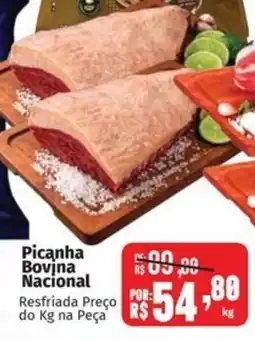 Supermercados Mateus Picanha Bovina Nacional oferta