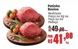 Supermercados Mateus Patinho Bovino oferta