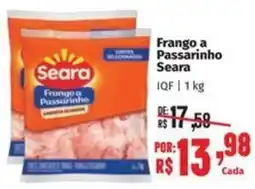 Supermercados Mateus Frango a Passarinho Seara IQF oferta