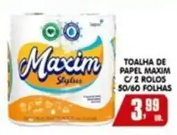 Higa's Supermercado Toalha de papel maxim oferta
