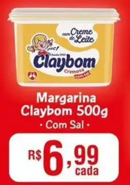 Supermercados Pague Menos Margarina Claybom oferta