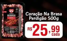 Supermercados Pague Menos Coração Na Brasa Perdigão oferta