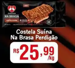Supermercados Pague Menos Costela Suína Na Brasa Perdigão oferta
