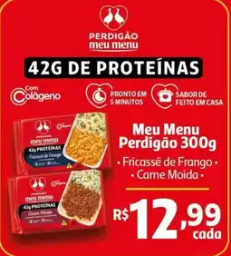 Supermercados Pague Menos Meu Menu Perdigão oferta