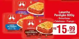 Supermercados Pague Menos Lasanha Perdigão oferta