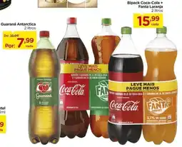Carrefour Bipack Coca-Cola + Fanta Laranja oferta