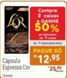 Supermercados Condor Cápsula Espresso L'or oferta