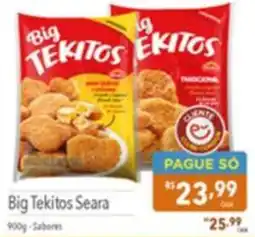 Supermercados Condor Big Tekitos Seara oferta
