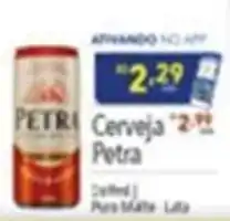 Supermercados Condor Cerveja Petra oferta