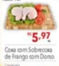 Supermercados Condor Coxa com Sobrecoxa de Frango com Dorso oferta