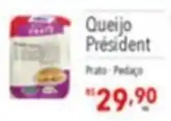 Supermercados Condor Queijo Président oferta