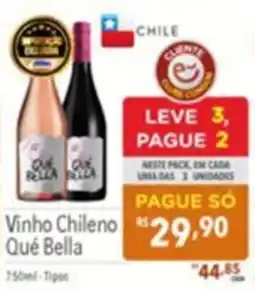 Supermercados Condor Vinho Chileno Qué Bella oferta