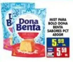 Higa's Supermercado Mist para bolo dona benta sabores pct oferta