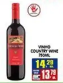 Higa's Supermercado Vinho country wine oferta