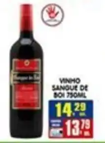 Higa's Supermercado Vinho sangue de boi oferta