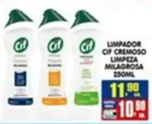 Higa's Supermercado Limpador cif cremoso limpeza milagrosa oferta