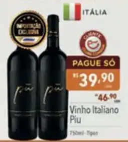 Supermercados Condor Vinho Italiano Piu oferta